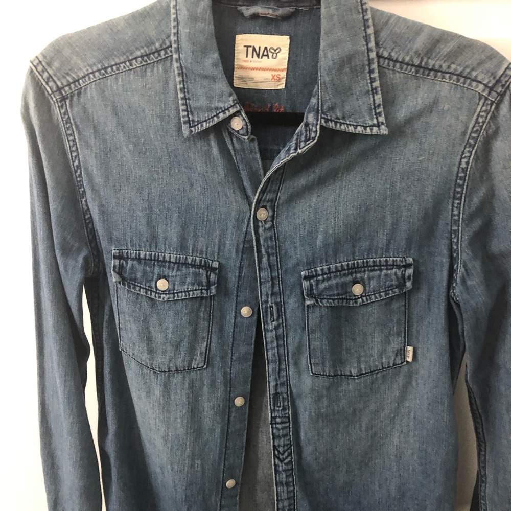 Denim long sleeve
